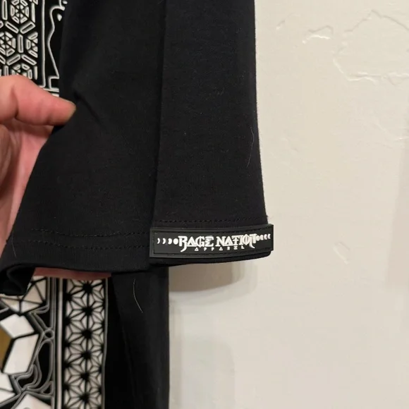 Rage Nation Psychedelic Rave Shirt Eye - Picture 6 of 7